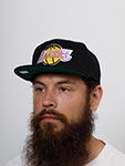 Бейсболка MITCHELL NESS арт. 6HSSJS19079-LALBKCK Los Angeles Lakers NBA (черный)